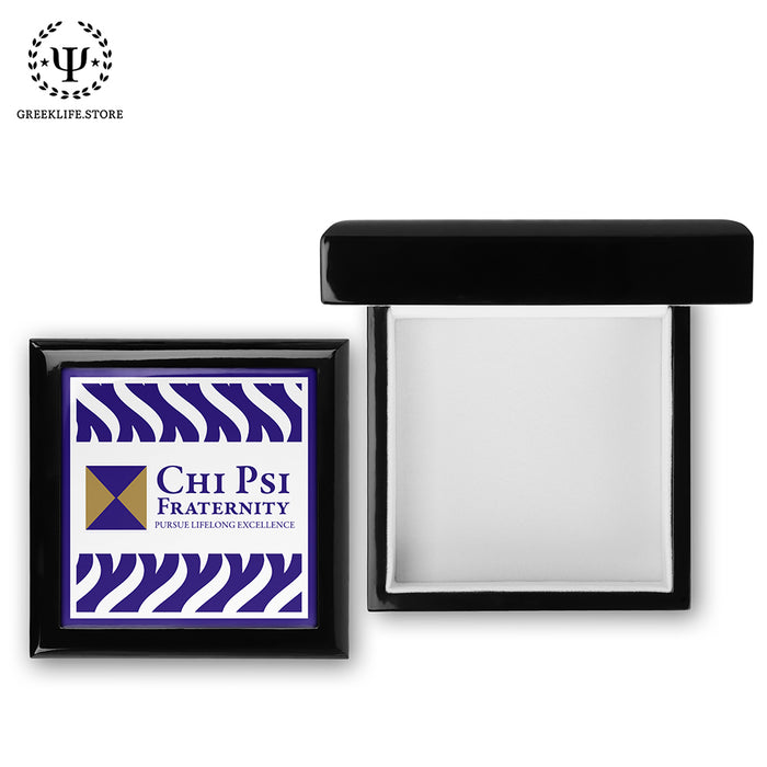 Chi Psi Keepsake Box Wooden