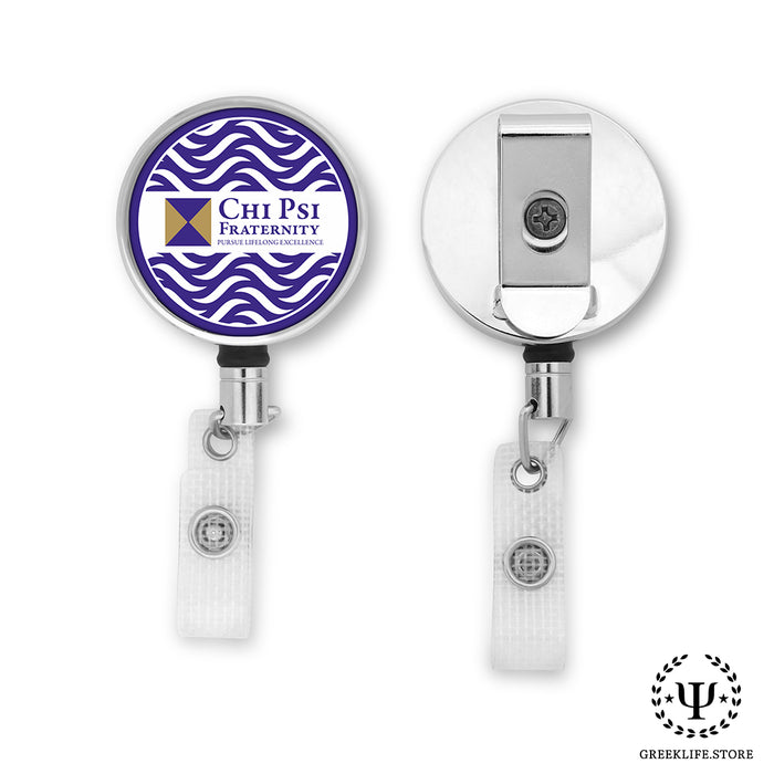 Chi Psi Badge Reel Holder