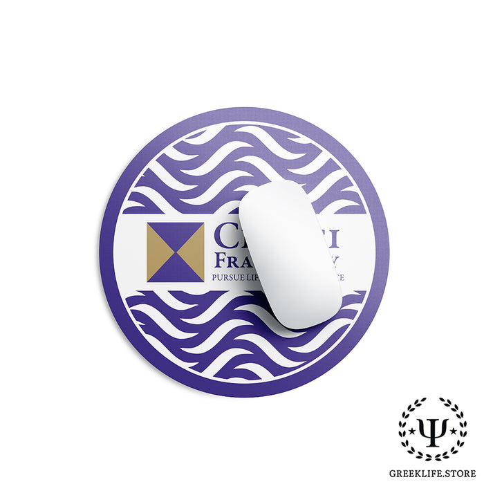 Chi Psi Mouse Pad Round