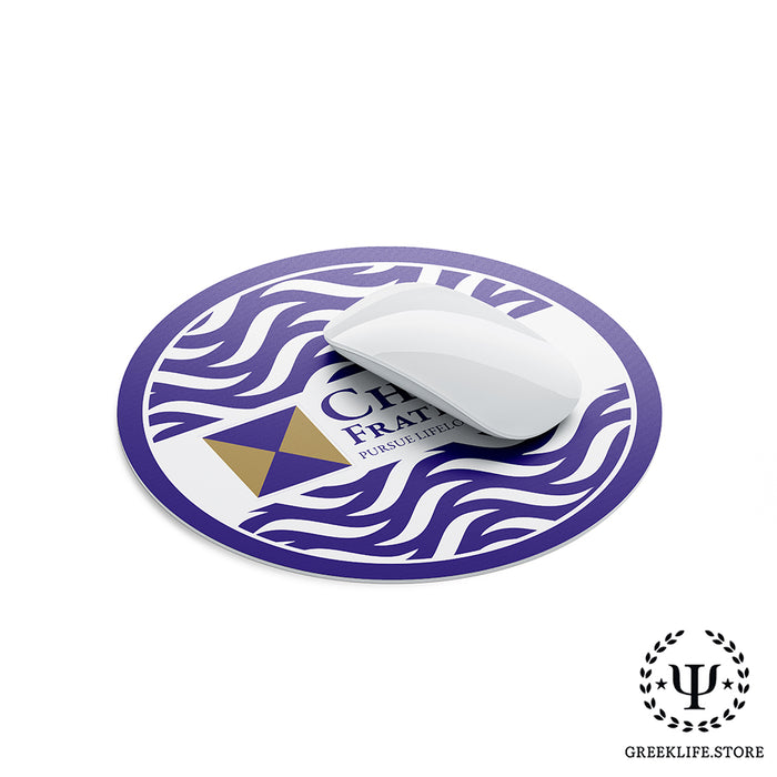 Chi Psi Mouse Pad Round