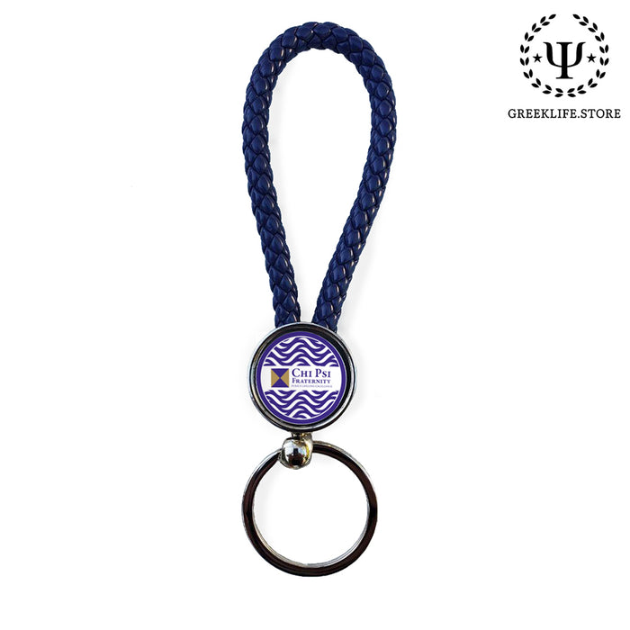 Chi Psi Key Chain Round