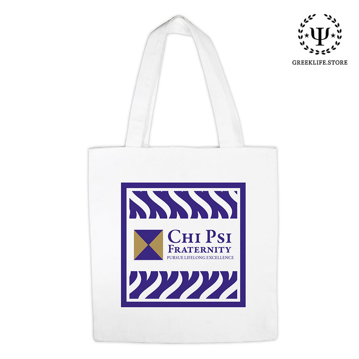 Chi Psi Market Canvas Tote Bag