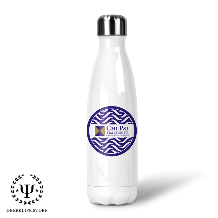 Chi Psi Steel Thermos Water Bottle 17 OZ