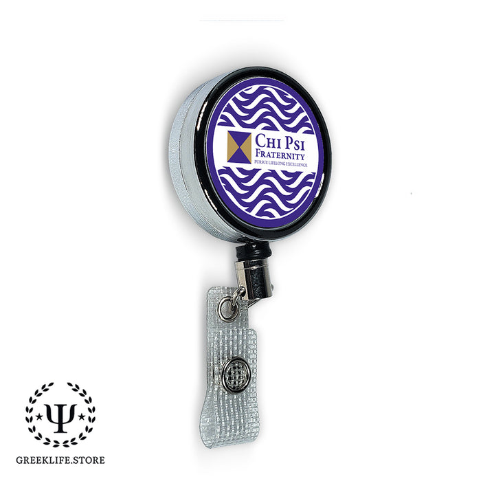 Chi Psi Badge Reel Holder