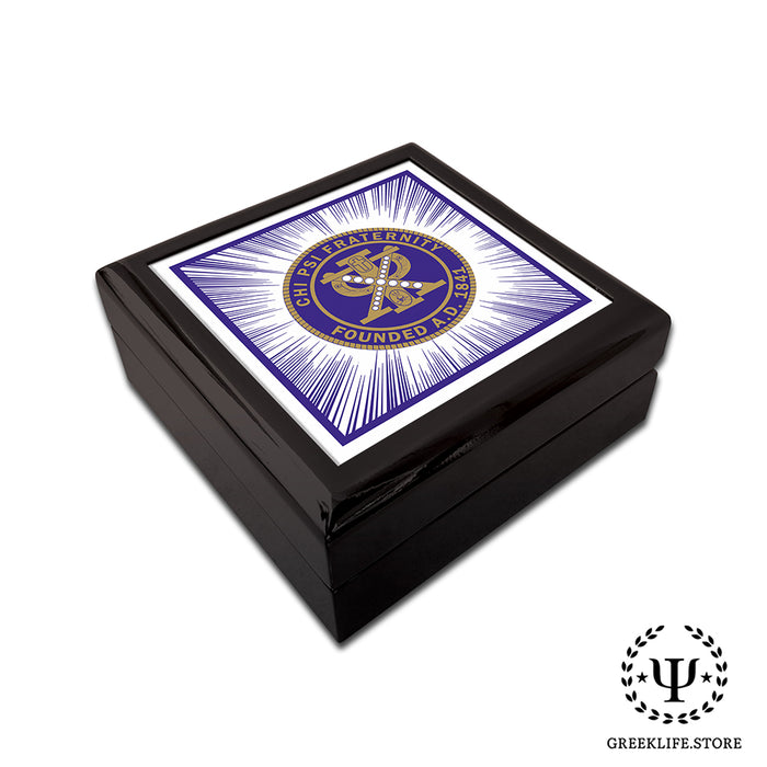 Chi Psi Keepsake Box Wooden