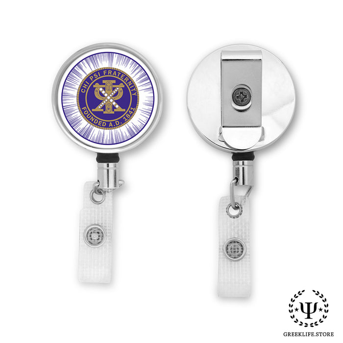 Chi Psi Badge Reel Holder