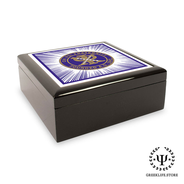 Chi Psi Keepsake Box Wooden