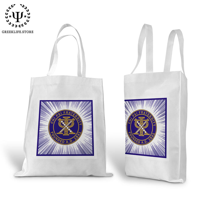 Chi Psi Market Canvas Tote Bag