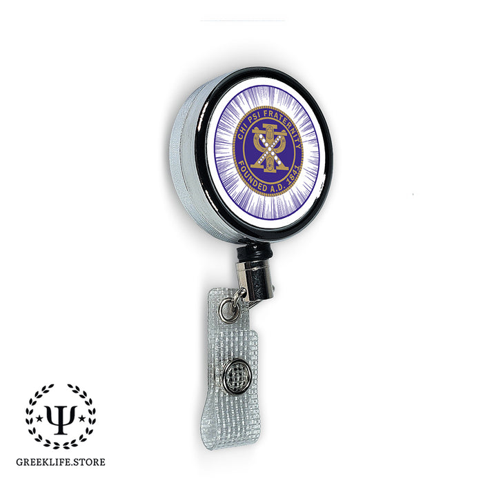 Chi Psi Badge Reel Holder