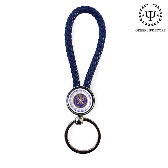 Chi Psi Key Chain Round