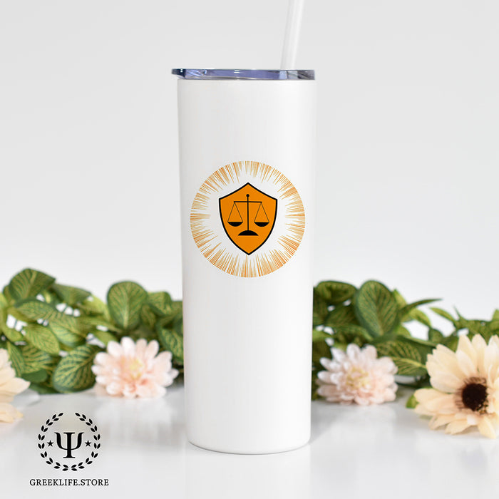 Phi Mu Delta Stainless Steel Skinny Tumbler 20 OZ