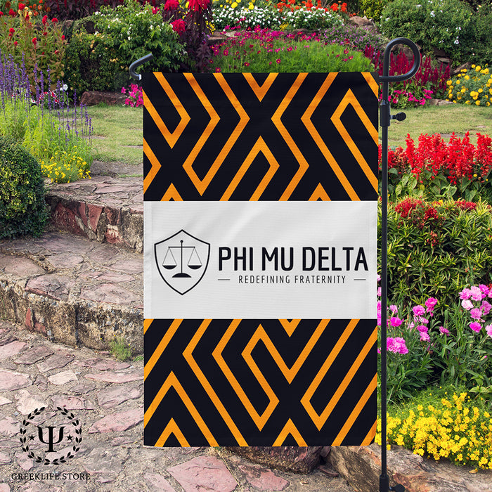 Phi Mu Delta Garden Flags