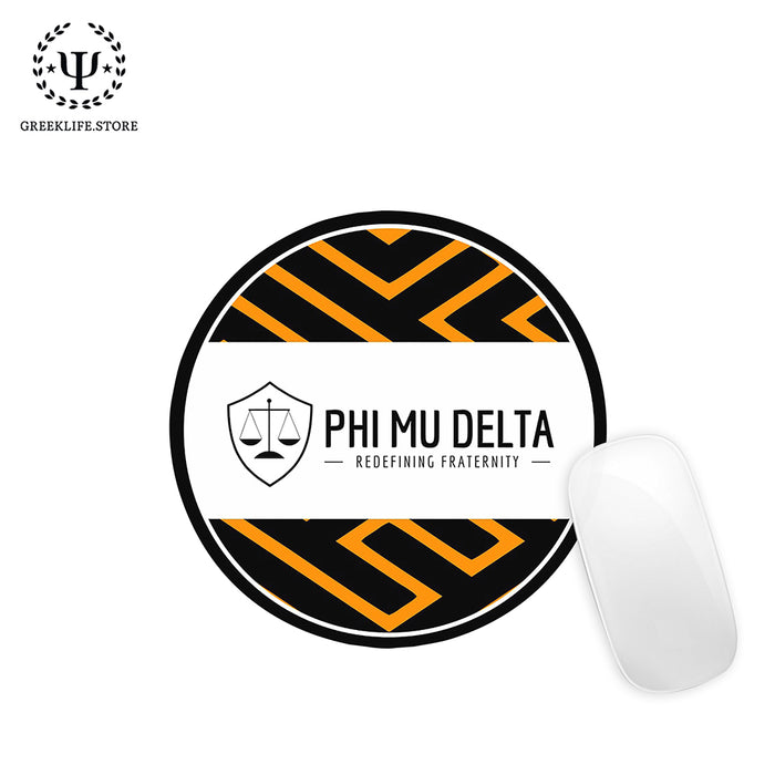 Phi Mu Delta Mouse Pad Round