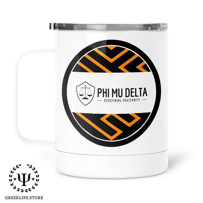 Phi Mu Delta Stainless Steel Travel Mug 13 OZ