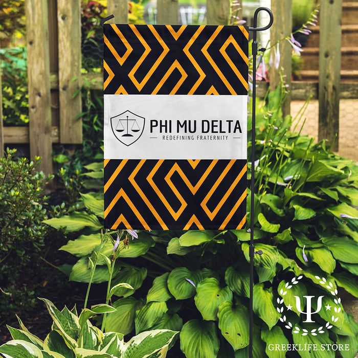 Phi Mu Delta Garden Flags