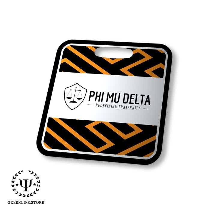 Phi Mu Delta Luggage Bag Tag (square)