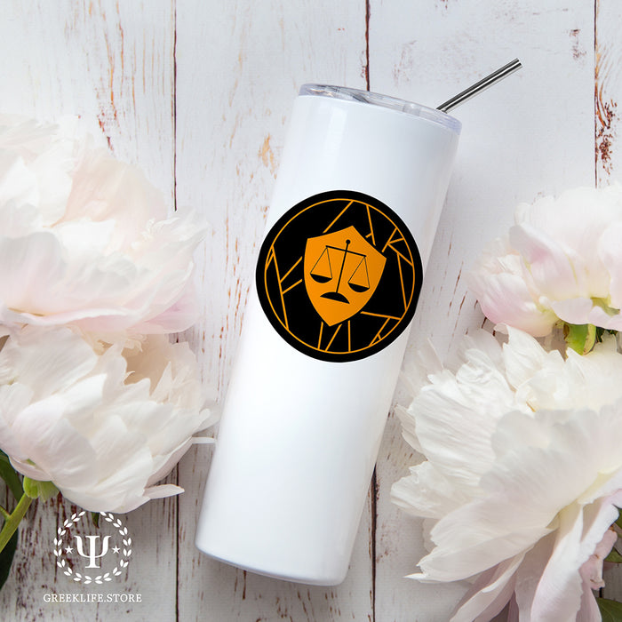 Phi Mu Delta Stainless Steel Skinny Tumbler 20 OZ