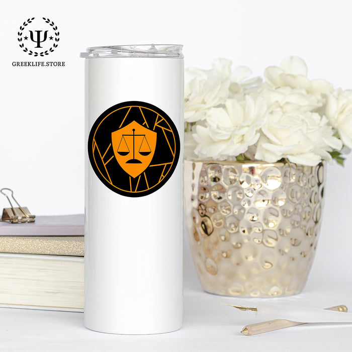 Phi Mu Delta Stainless Steel Skinny Tumbler 20 OZ