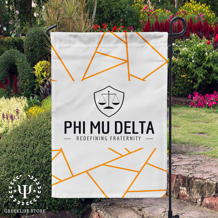 Phi Mu Delta Garden Flags