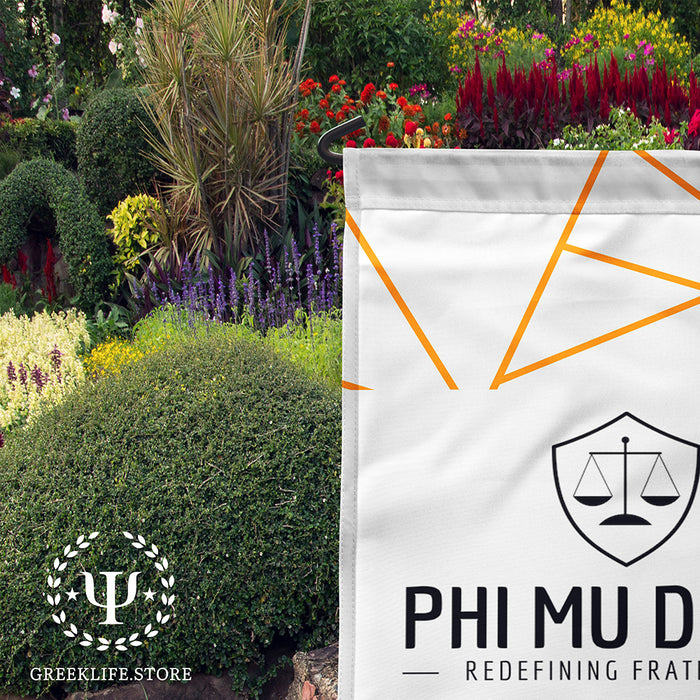 Phi Mu Delta Garden Flags