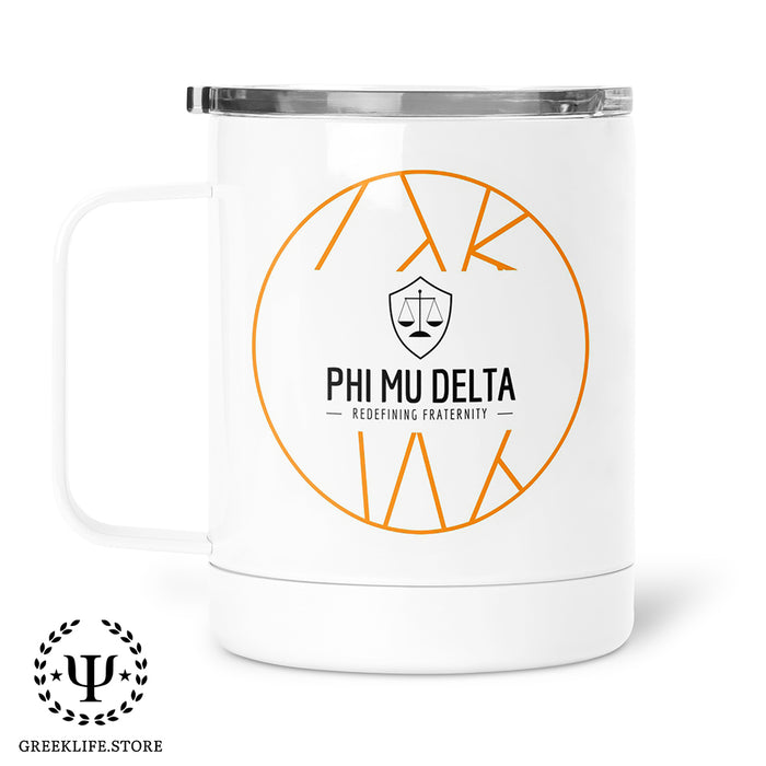 Phi Mu Delta Stainless Steel Travel Mug 13 OZ