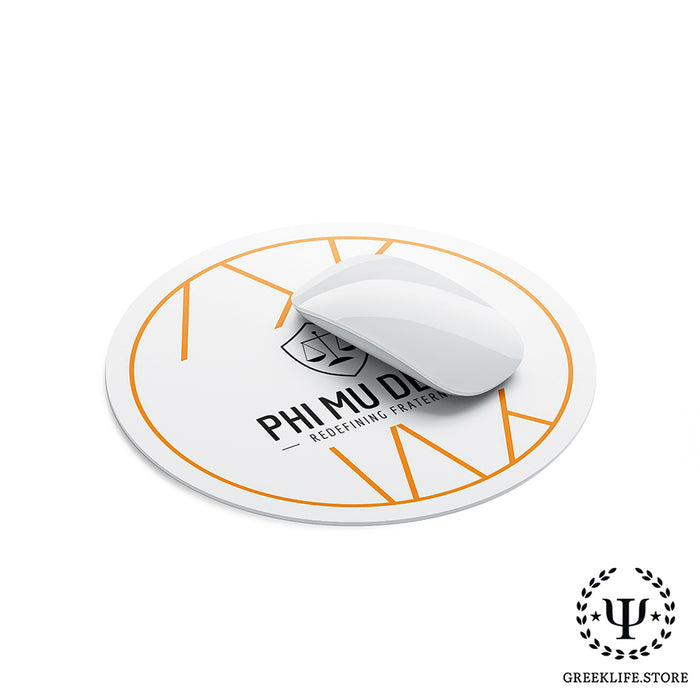 Phi Mu Delta Mouse Pad Round