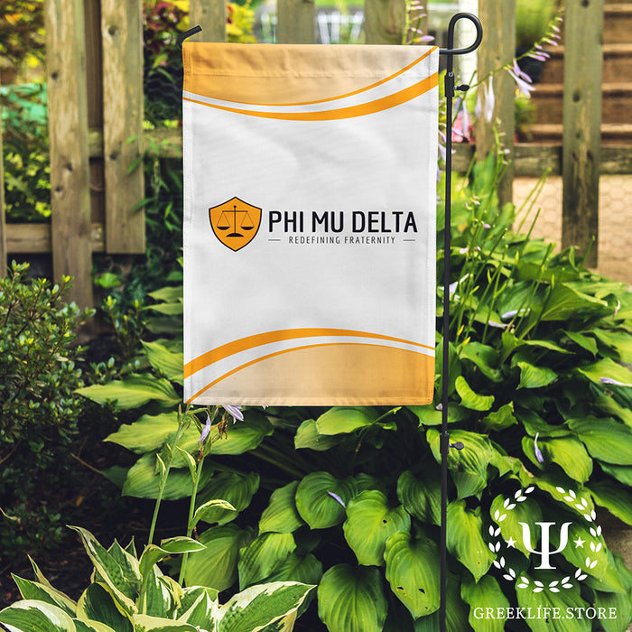 Phi Mu Delta Garden Flags