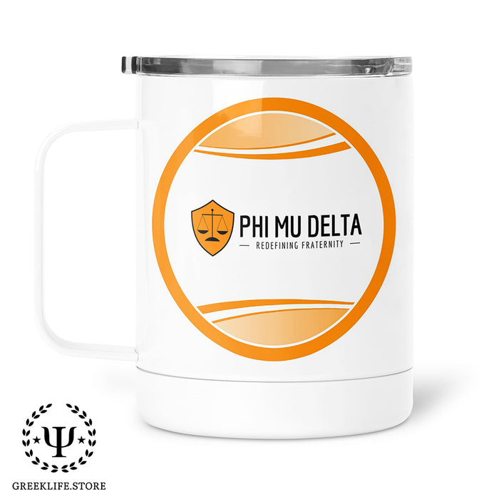 Phi Mu Delta Stainless Steel Travel Mug 13 OZ