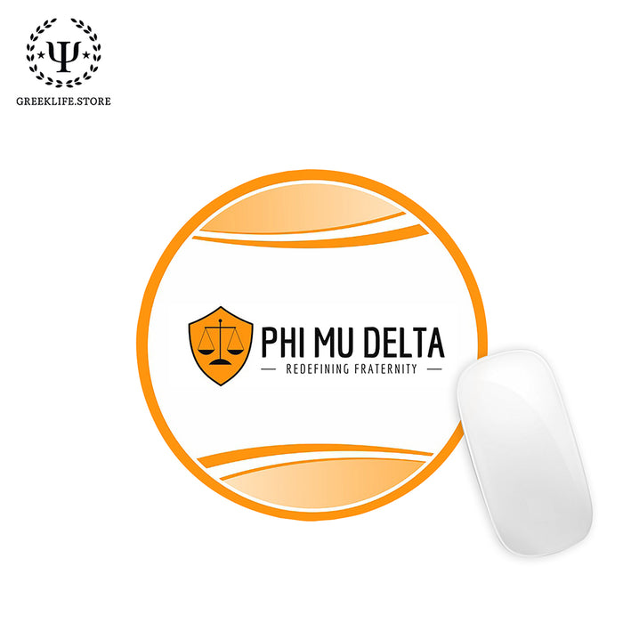 Phi Mu Delta Mouse Pad Round