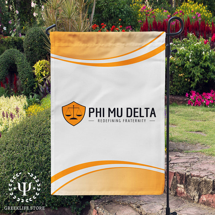 Phi Mu Delta Garden Flags