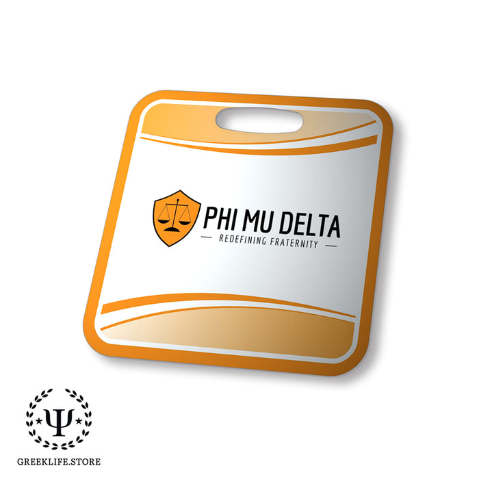 Phi Mu Delta Luggage Bag Tag (square)