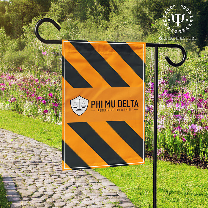 Phi Mu Delta Garden Flags