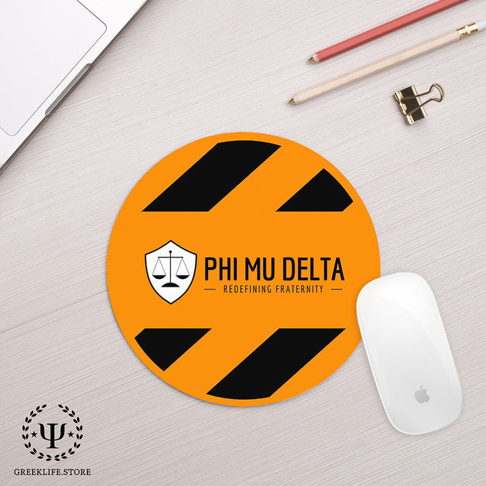 Phi Mu Delta Mouse Pad Round