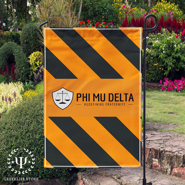 Phi Mu Delta Garden Flags