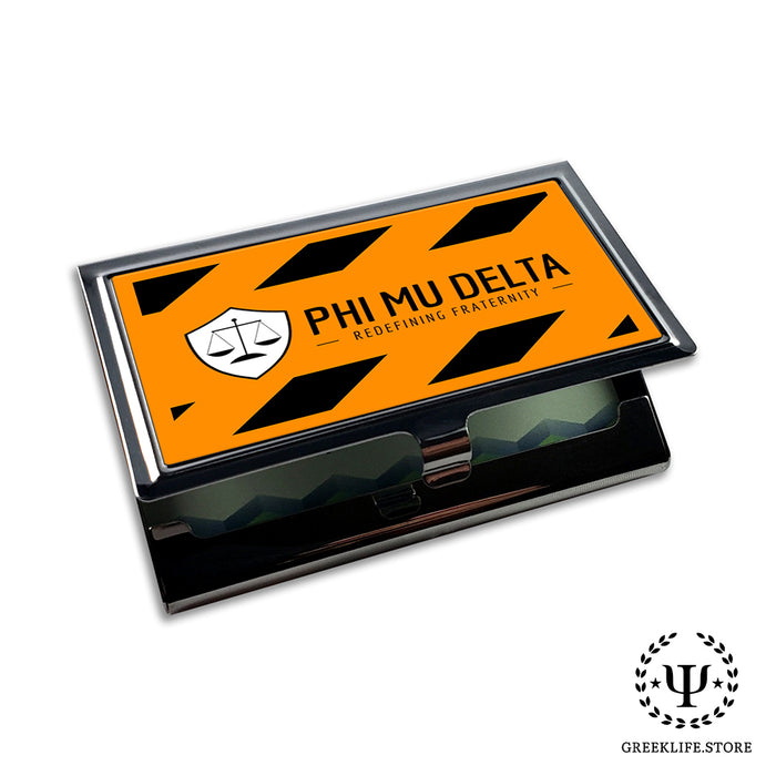 Phi Mu Delta Business Card Holder