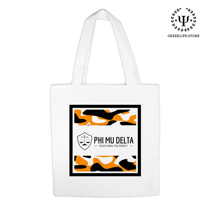 Phi Mu Delta Canvas Tote Bag