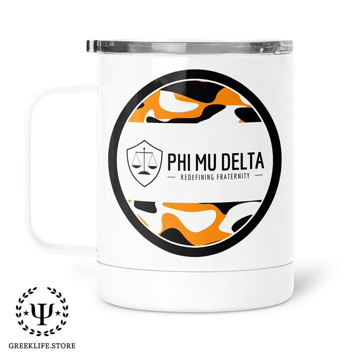 Phi Mu Delta Stainless Steel Travel Mug 13 OZ