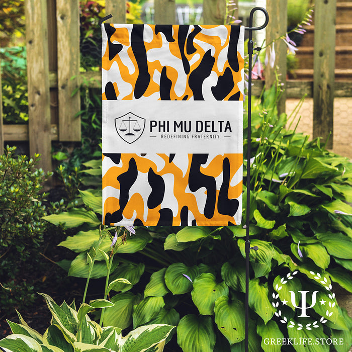 Phi Mu Delta Garden Flags