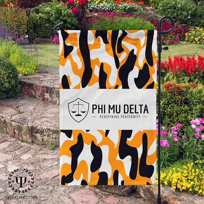 Phi Mu Delta Garden Flags