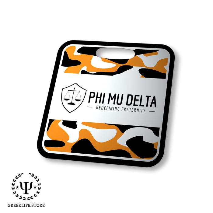 Phi Mu Delta Luggage Bag Tag (square)