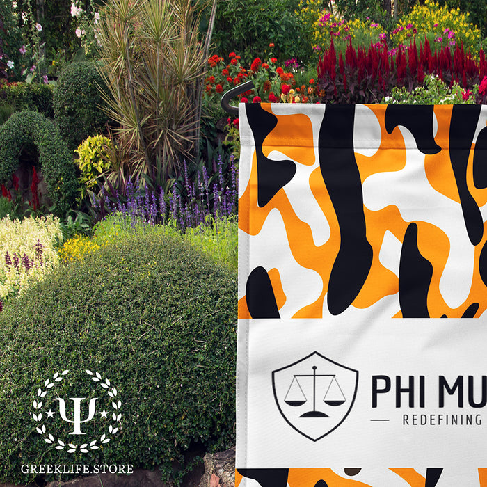 Phi Mu Delta Garden Flags