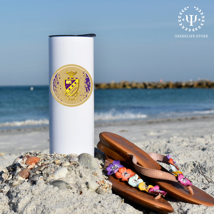 Phi Sigma Pi Stainless Steel Skinny Tumbler 20 OZ