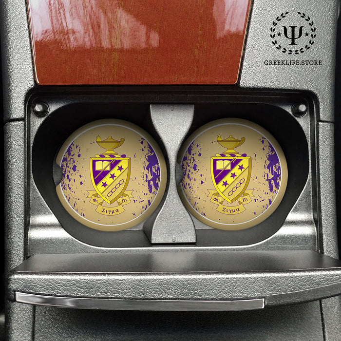 Phi Sigma Pi Car Cup Holder Coaster (Set of 2)