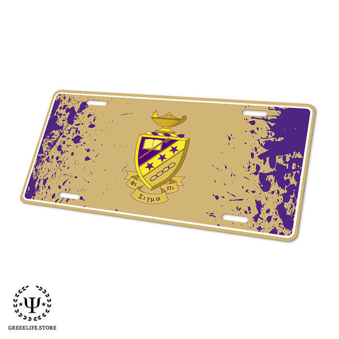 Phi Sigma Pi Decorative License Plate