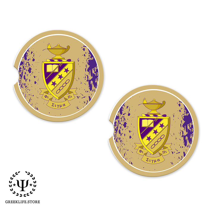 Phi Sigma Pi Car Cup Holder Coaster (Set of 2)