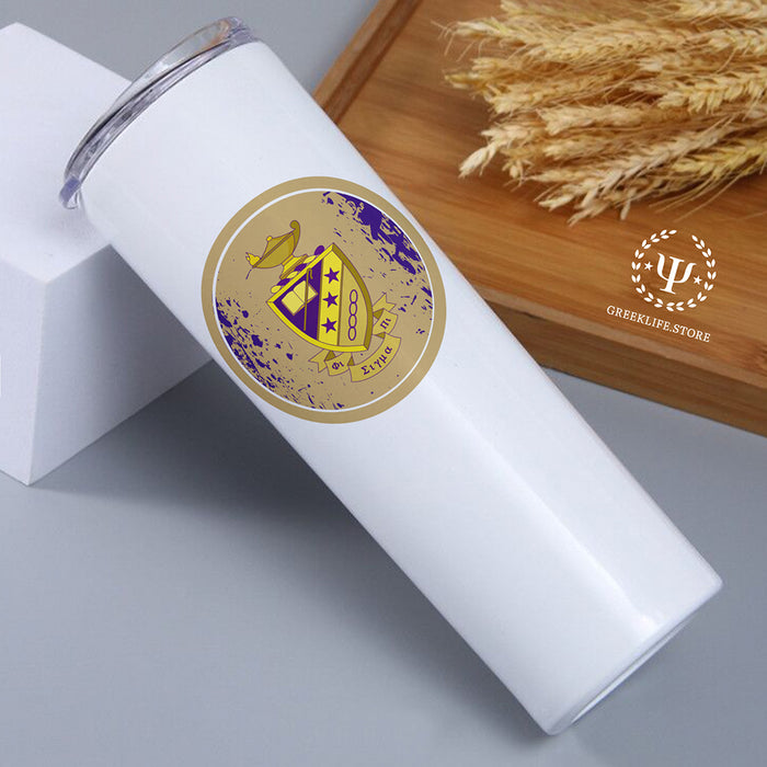 Phi Sigma Pi Stainless Steel Skinny Tumbler 20 OZ