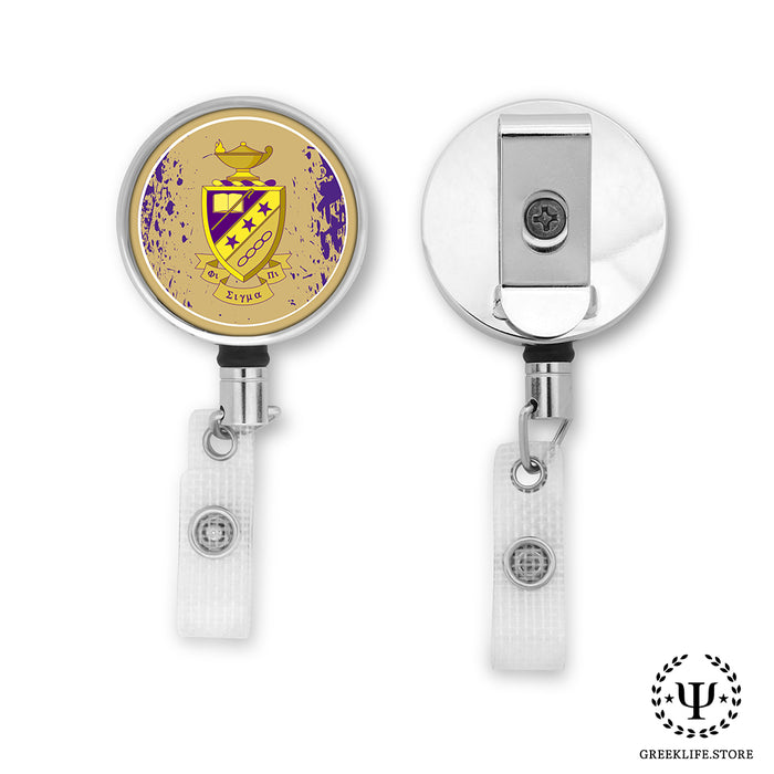 Phi Sigma Pi Badge Reel Holder