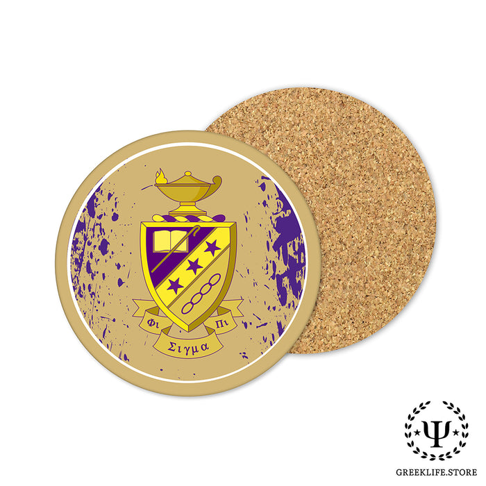 Phi Sigma Pi Beverage coaster round (Set of 4)