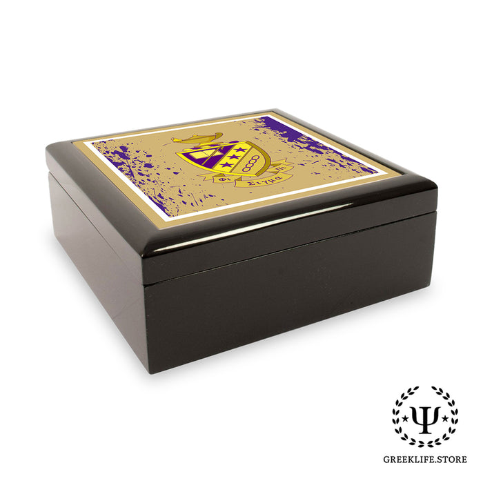 Phi Sigma Pi Keepsake Box Wooden