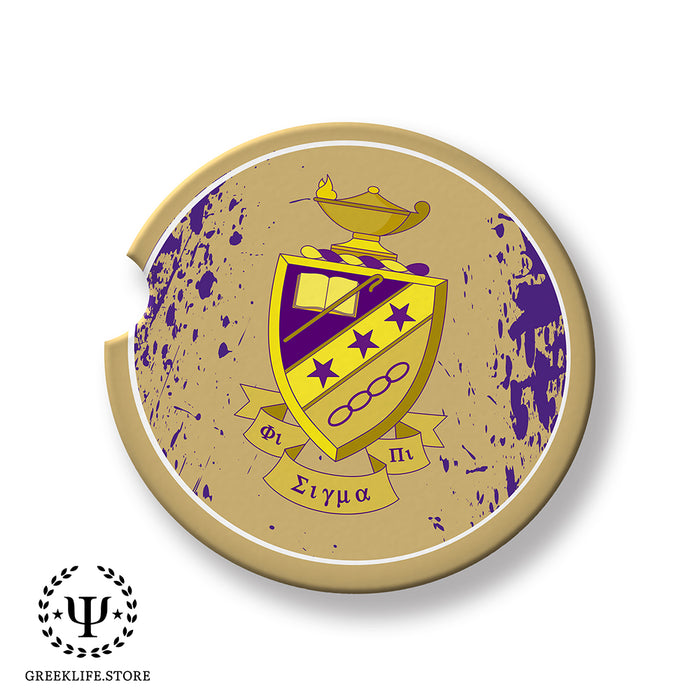 Phi Sigma Pi Car Cup Holder Coaster (Set of 2)